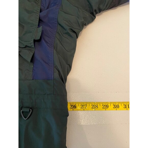 Columbia Mens Jacket Green & Navy 3 in 1 Zip Out Large - Picture 14 of 15